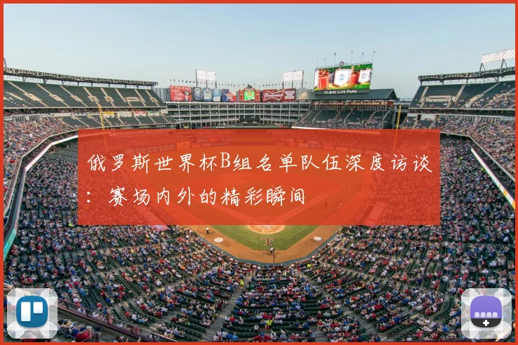 俄罗斯世界杯B组名单队伍深度访谈：赛场内外的精彩瞬间