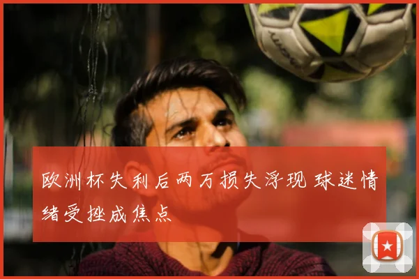 欧洲杯失利后两万损失浮现 球迷情绪受挫成焦点