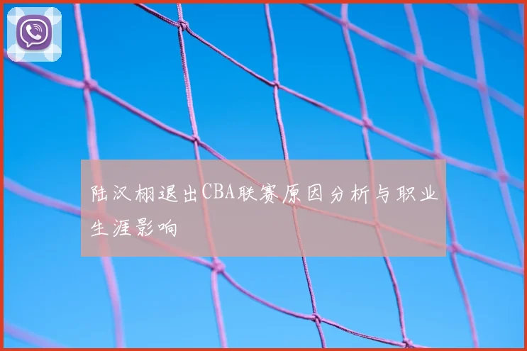 陆汉栩退出CBA联赛原因分析与职业生涯影响